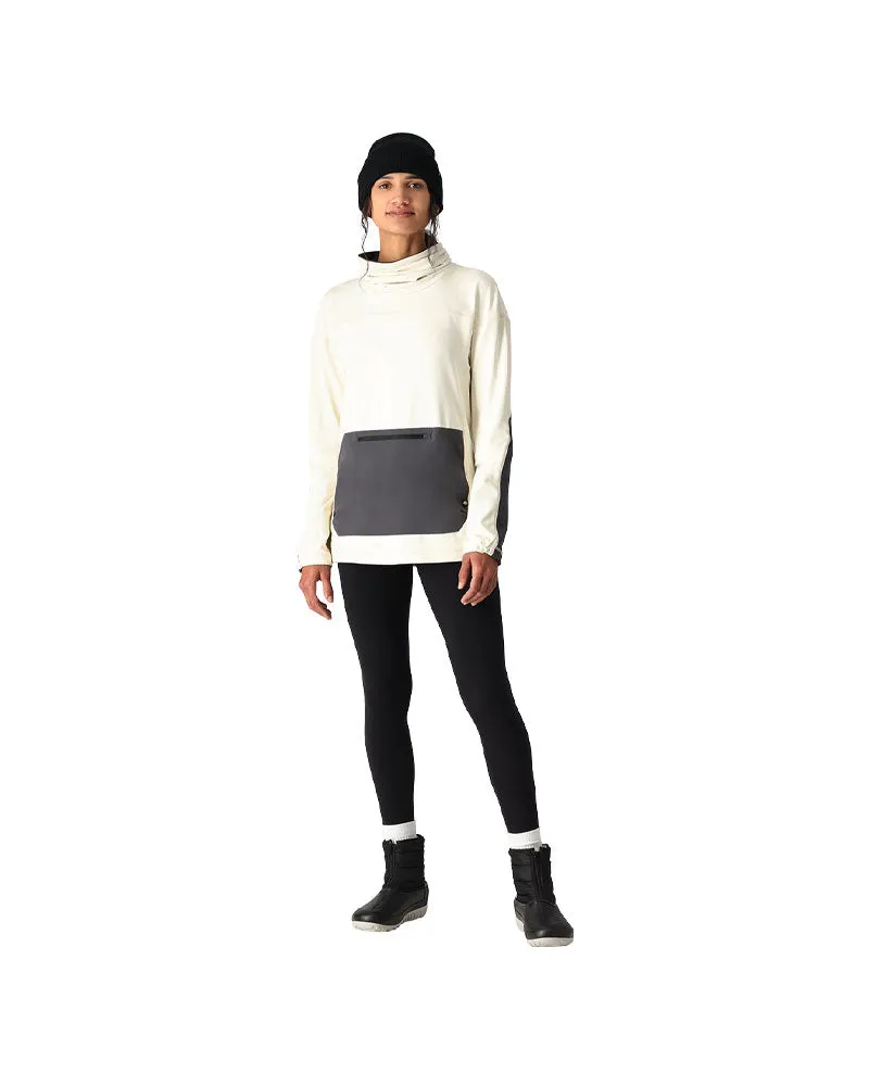 686 Women's Ultra Thermal Fleece Hoodie Vintage White 2025