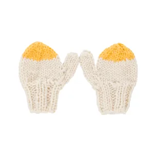 Acorn Sunrise Mittens - Cream