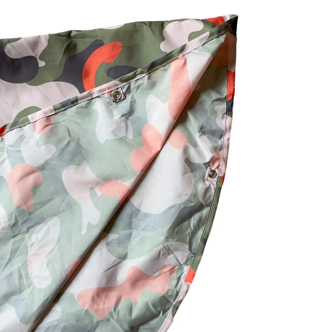 Adult Wheelchair Poncho - KHAKI CAMO