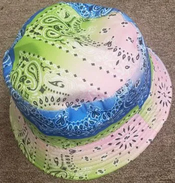 Brayden XVII -- Poly Bucket Hat -- Multi Paisley