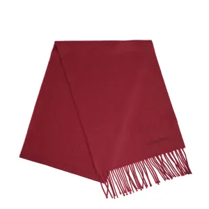 BURGUNDY SOLID SCARF