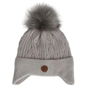 CaliKids® Pom Pom Knit Windproof Hat