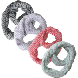 Chevron Infinity Scarves