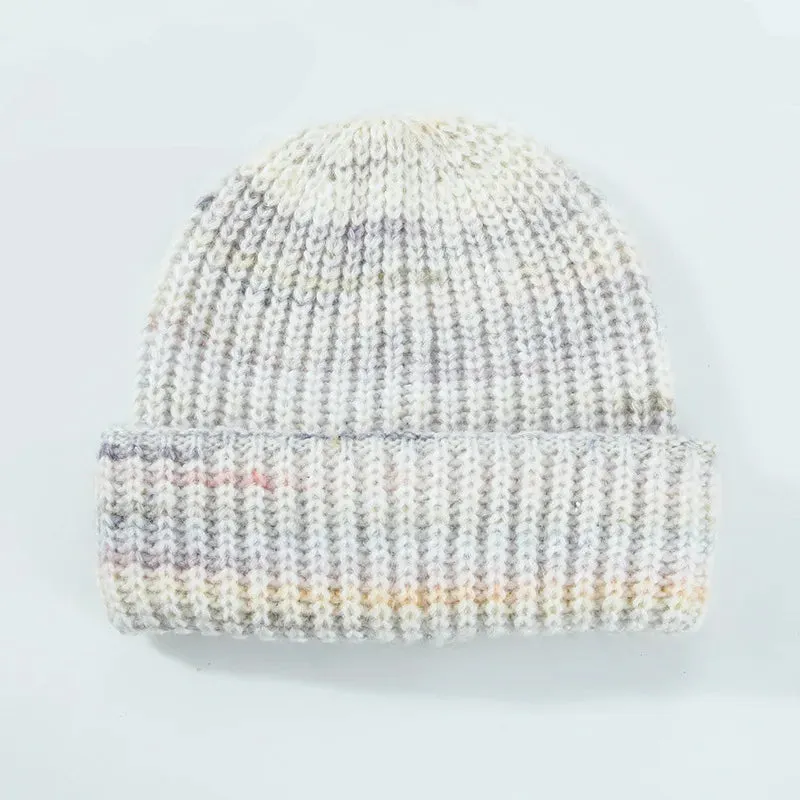 Containing Wool Knitted Cap Female Warm Autumn Winter Hat