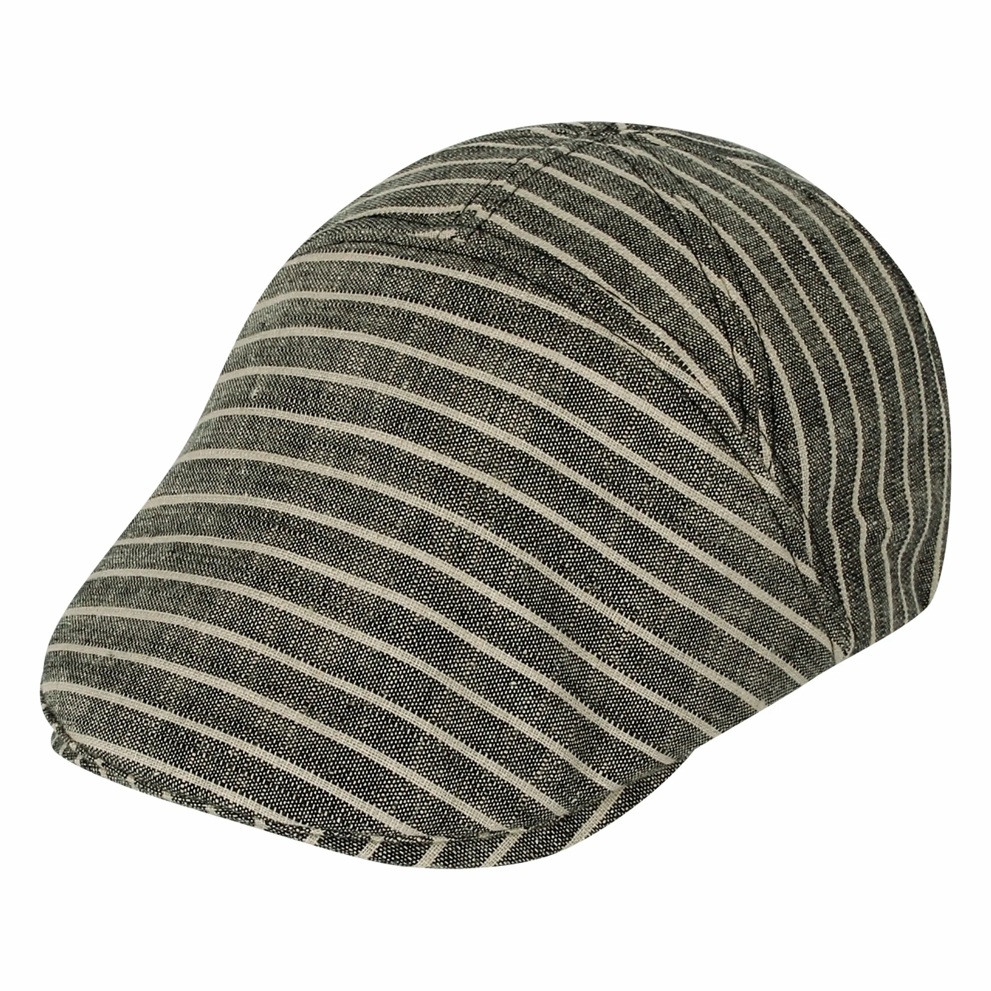 Cotton Summer Stripe Newsboy Hat Adjustable Flat Cap SL31275