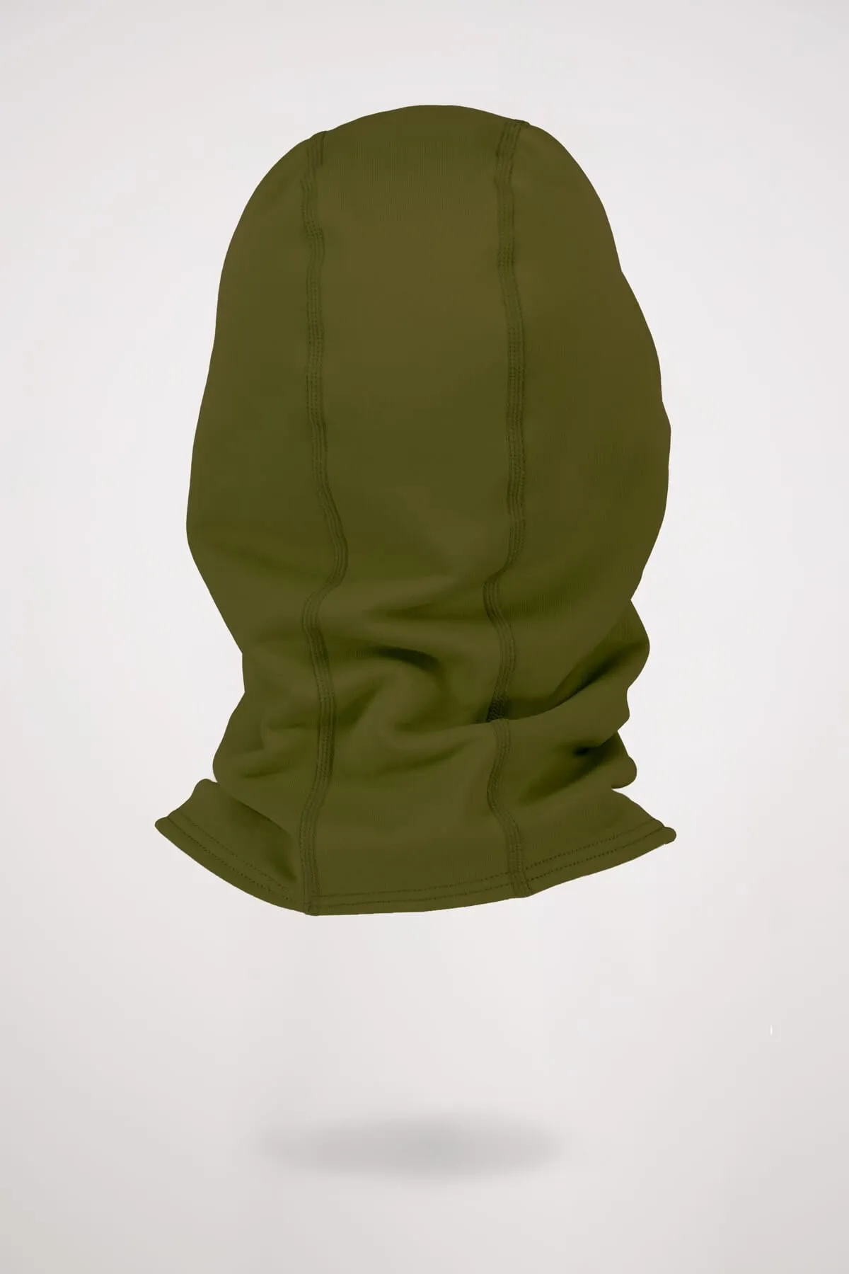 Decade Merino Fleece Hood - Dark Olive