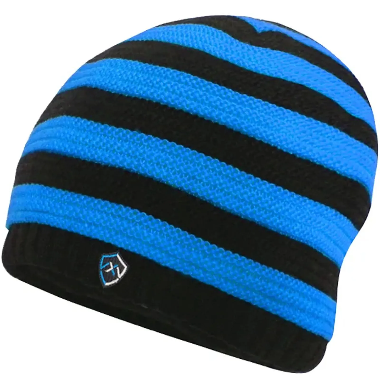 DexShell Kids Tanglo Stripe Waterproof Beanie - Blue Stripe