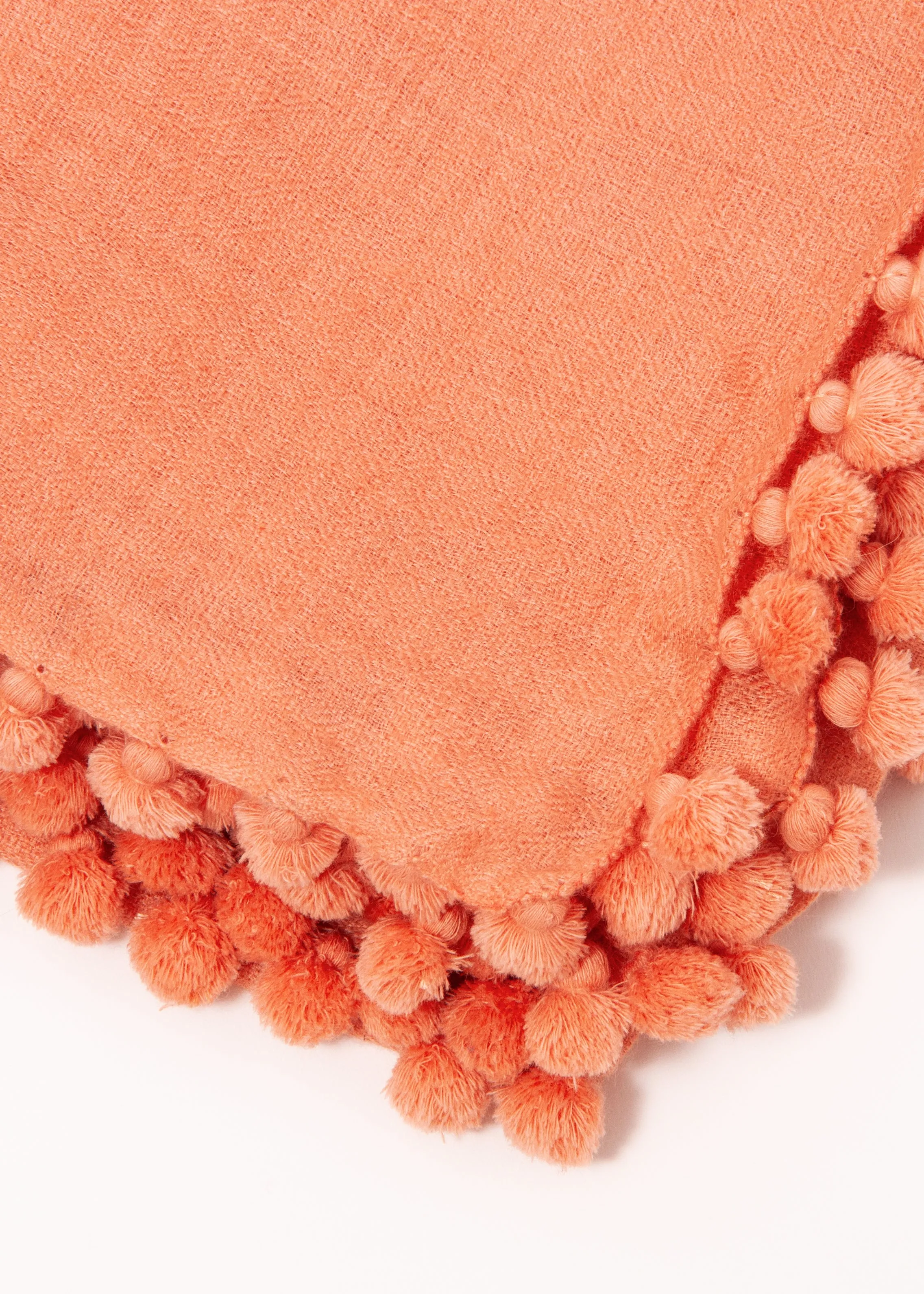 Dupatta Noor Shawl, Old Coral