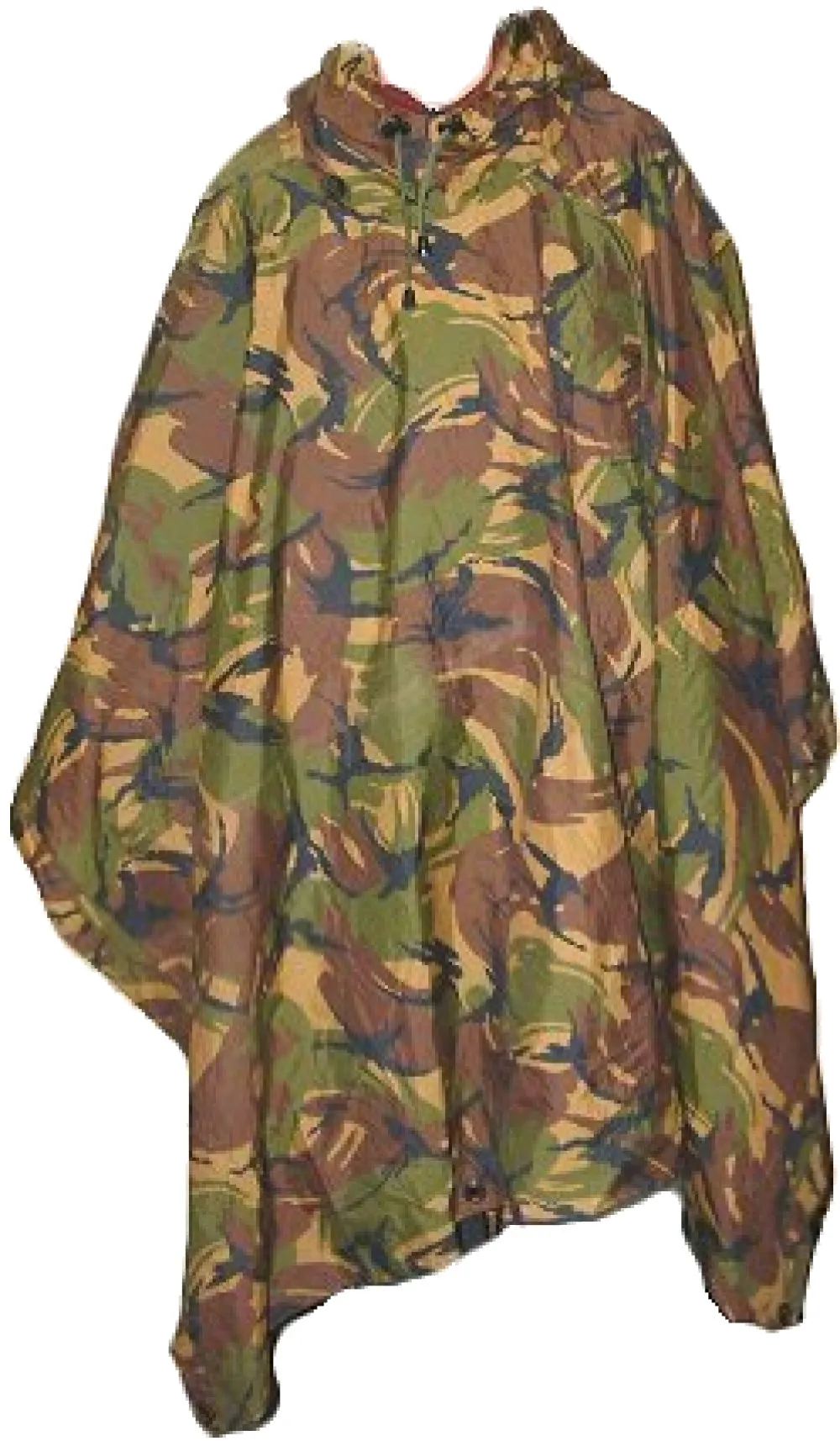 Dutch Army DPM Camo Poncho - DISTRESSED RANGE