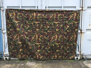 Dutch DPM Camo Poncho quilted liner - for use with poncho as sleeping bag