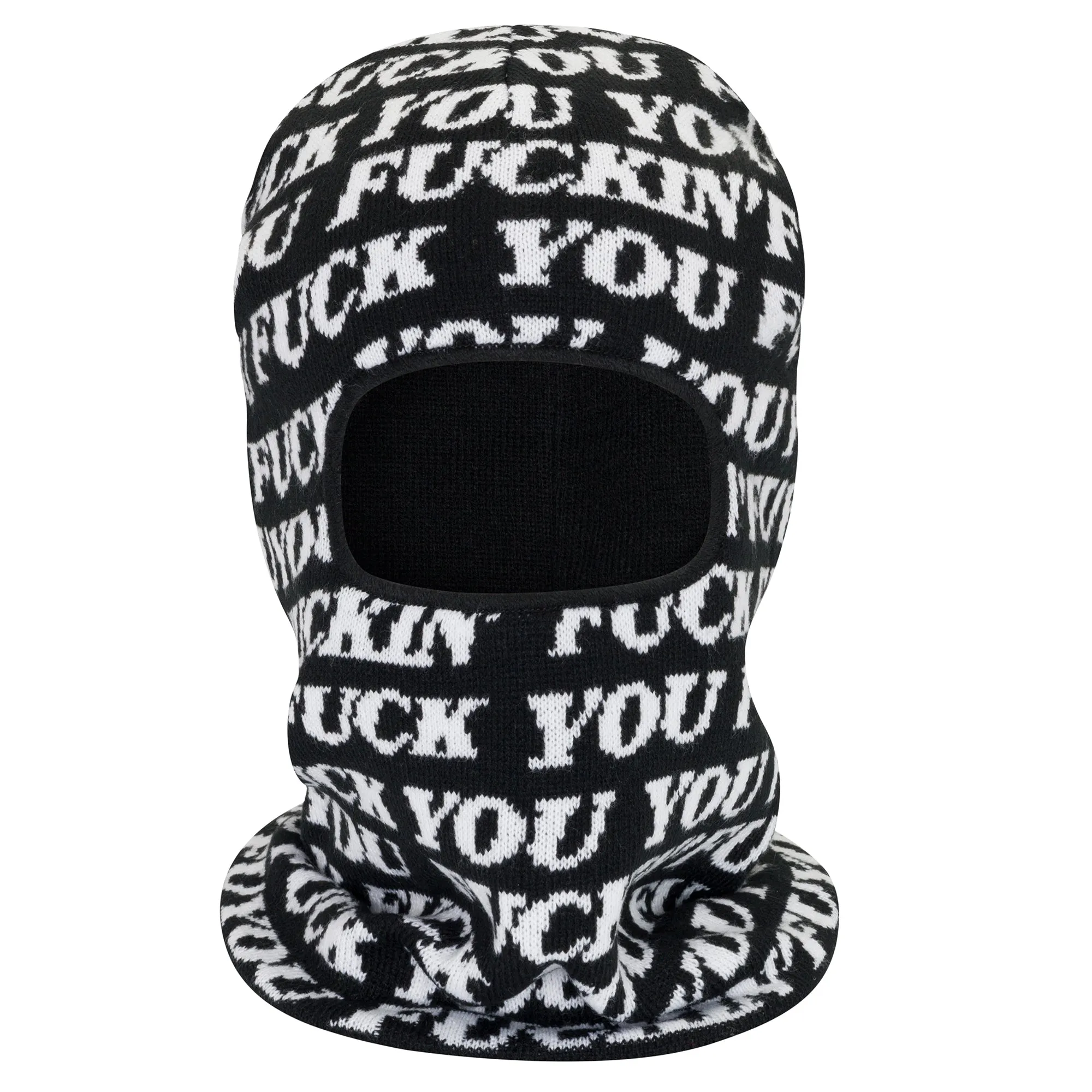 Fuckin Fuck Balaclava (Black)