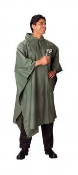 GI Type Military Rip-Stop Poncho