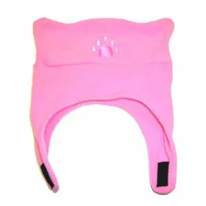 Infant & Toddler Pink Fleece Chinstrap Hat