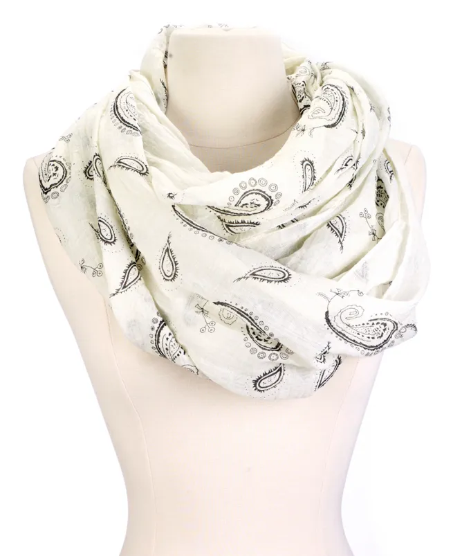 Infinity Paisley Scarf