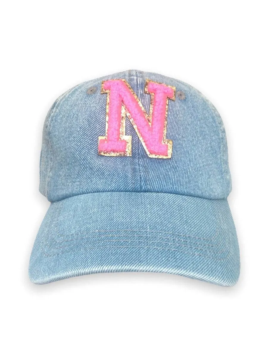 Initial Denim Cap