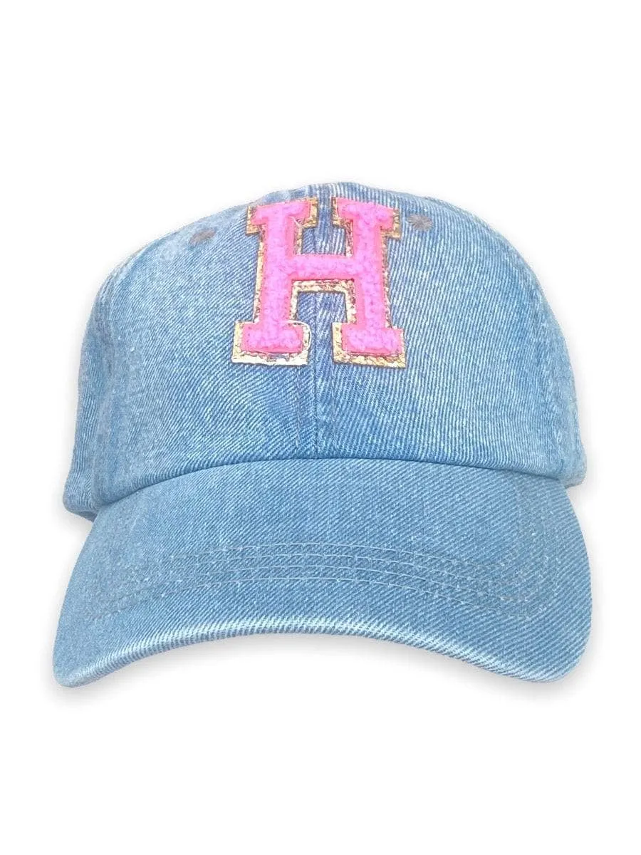 Initial Denim Cap