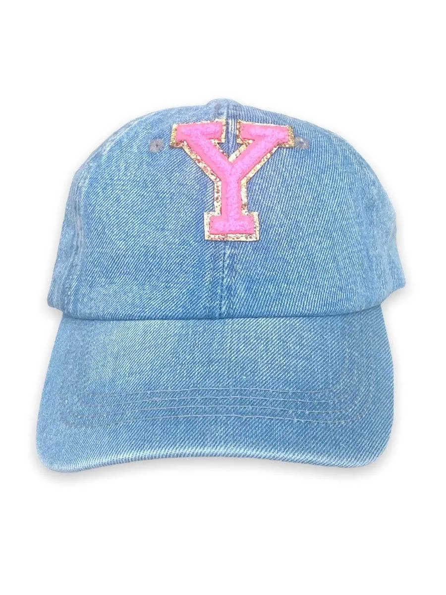 Initial Denim Cap