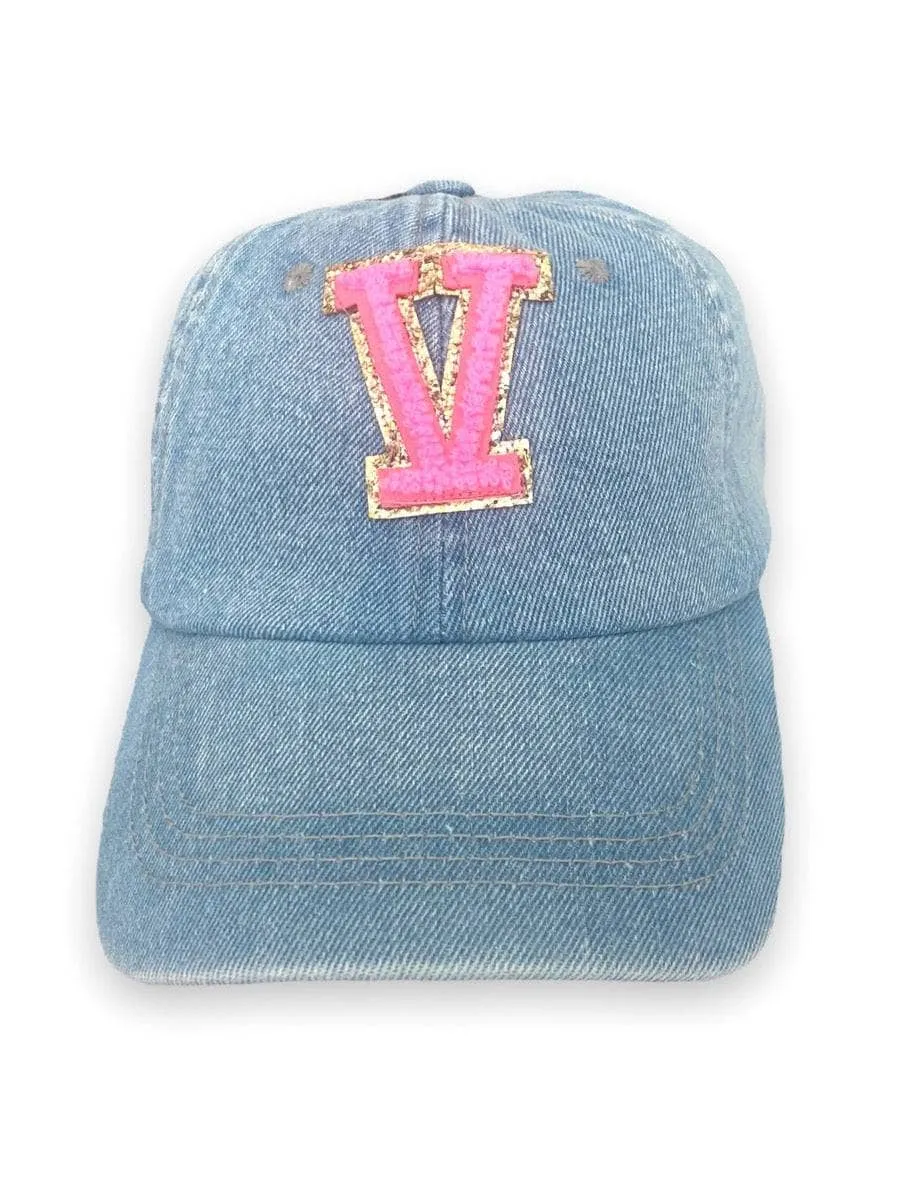 Initial Denim Cap