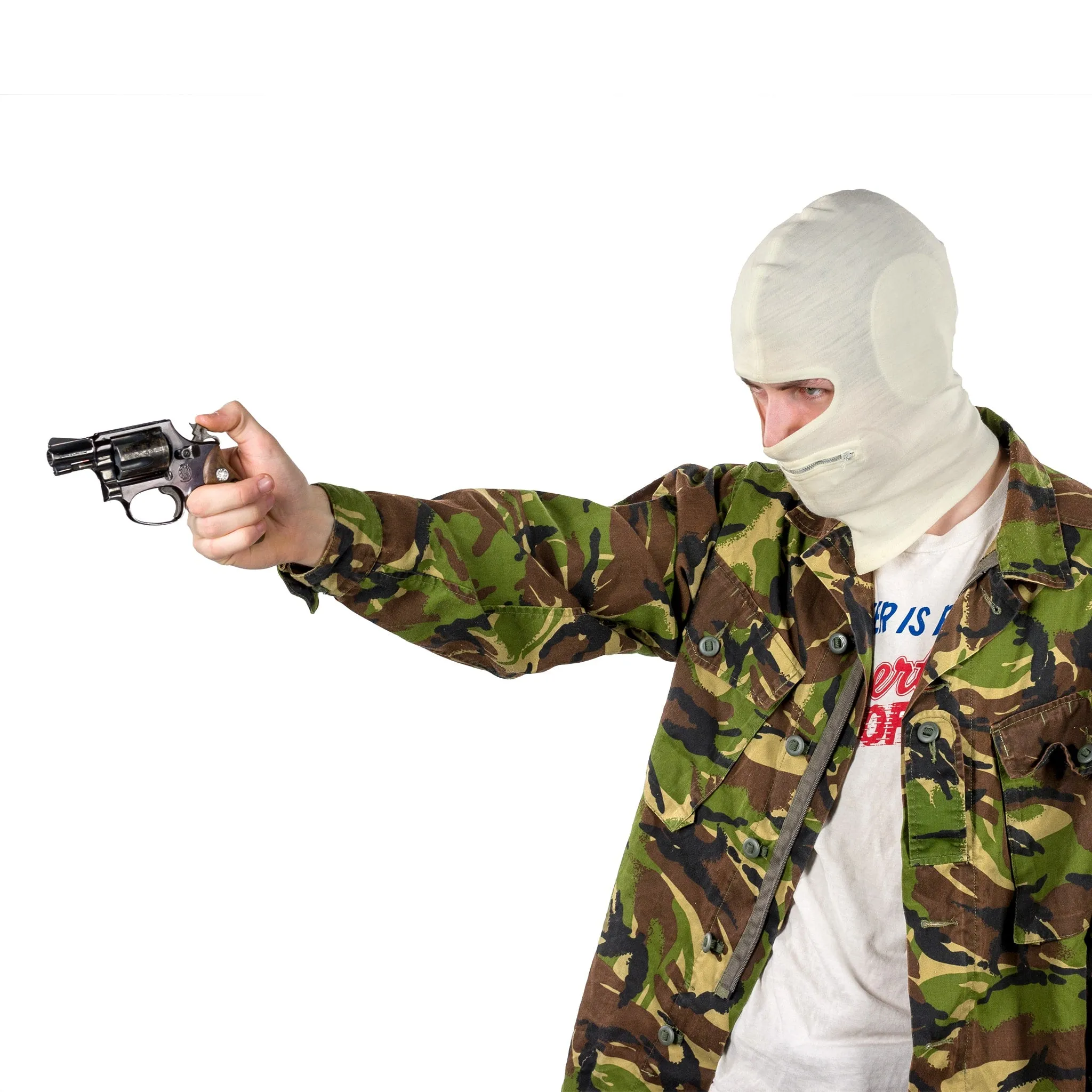 Italian White 'Alpini' Balaclava