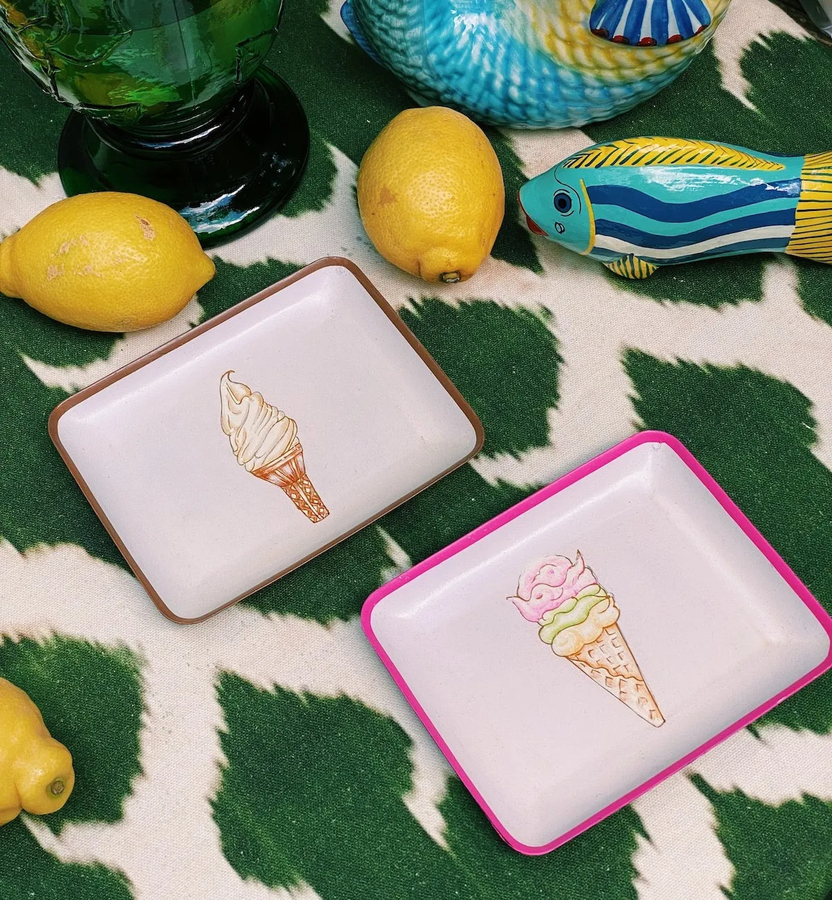 Les Ottomans Soft Icecream Small Tray