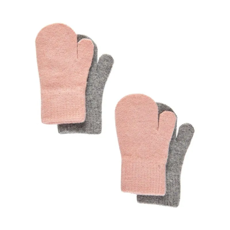 Magic Mittens Wool Blend 2 Pack: Misty Rose