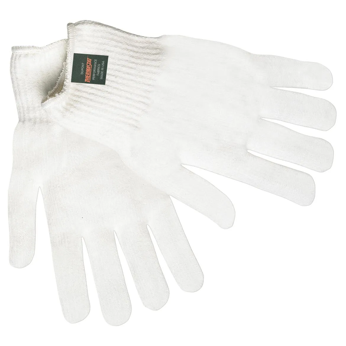 MCR Safety Thermastat Thermal Insulation Gloves - 10 Gauge Hollow Core Fiber - White - 9620