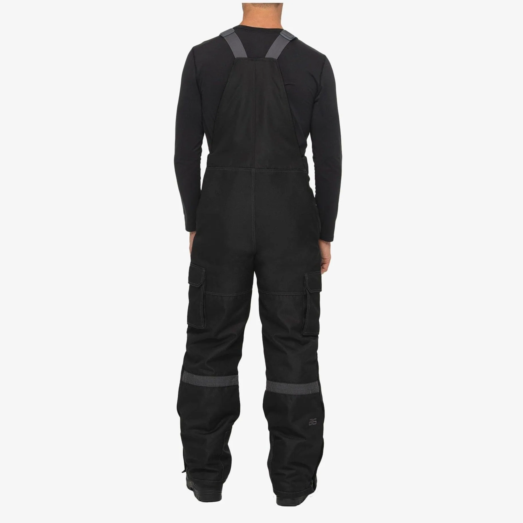 Men's Overalls Tundra Bib With Added Reflective Visibility