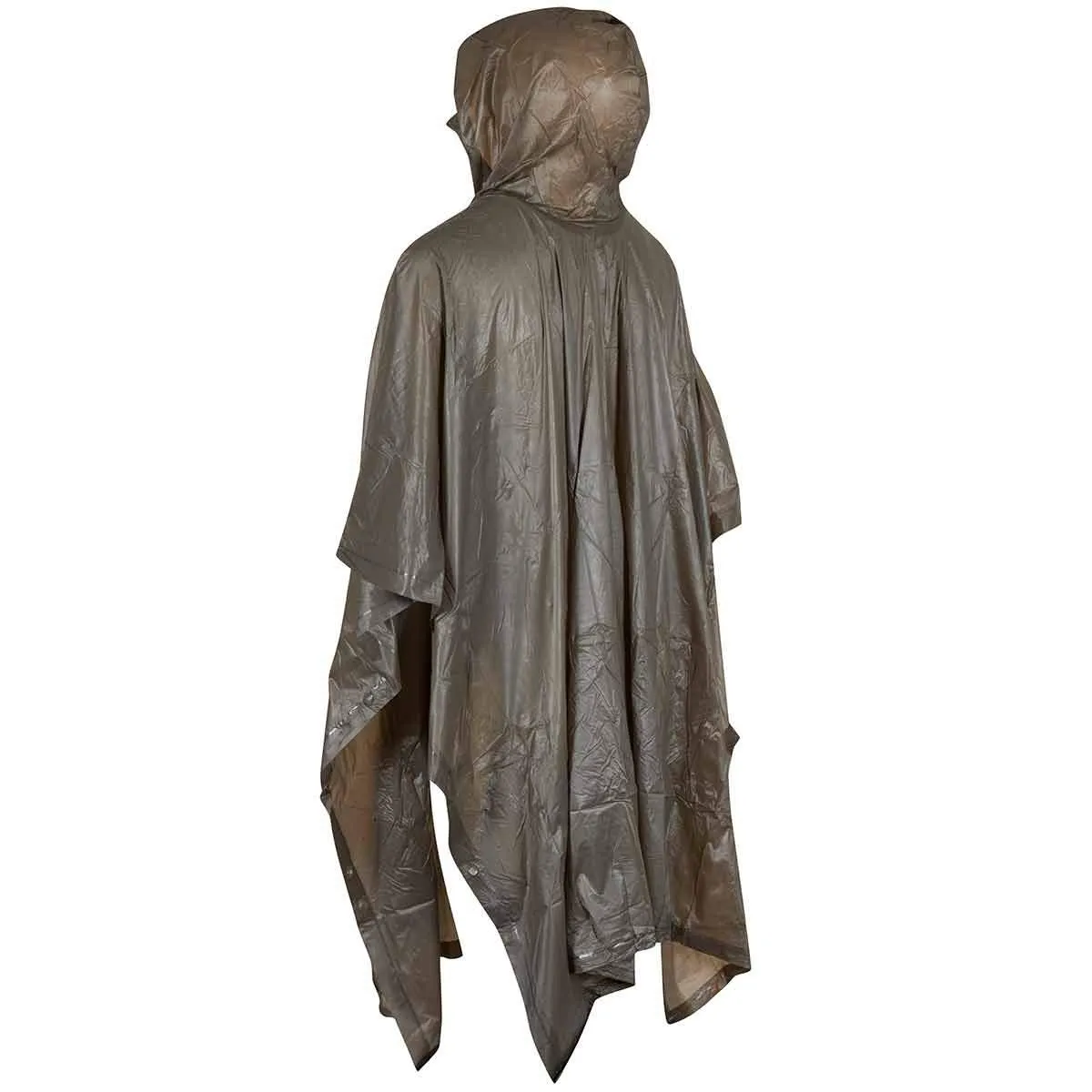 MFH Vinyl Waterproof Poncho Olive