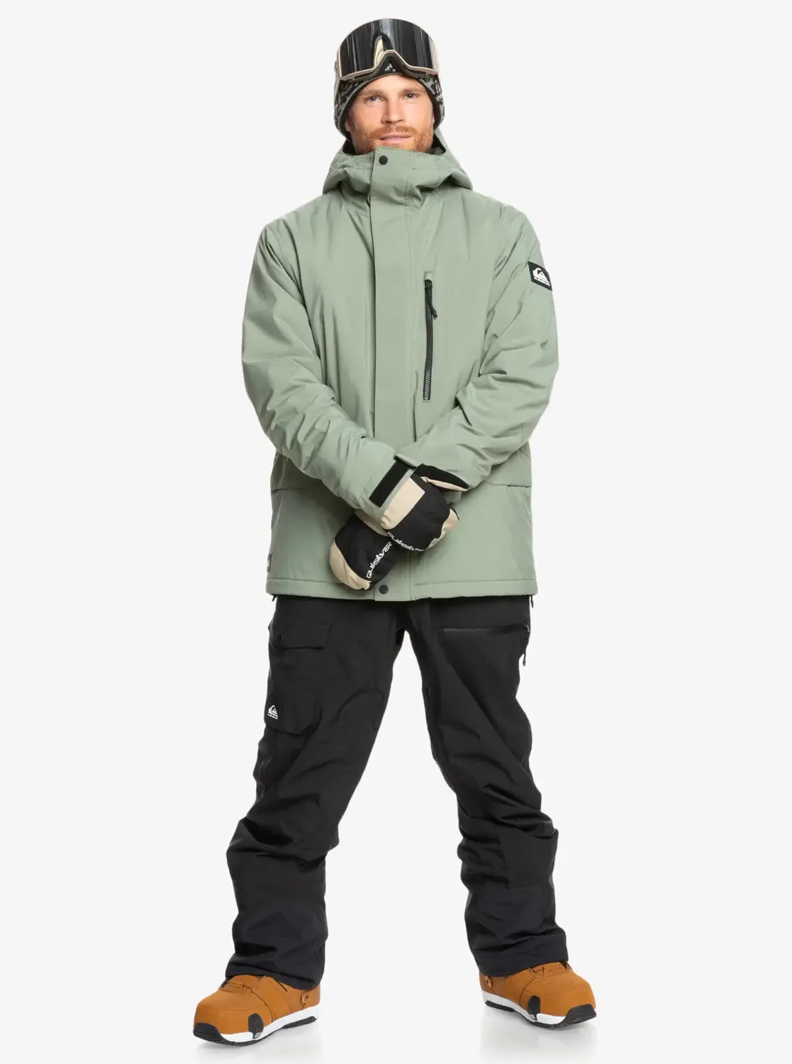 Mission Solid Ski Jacket - Sea Spray