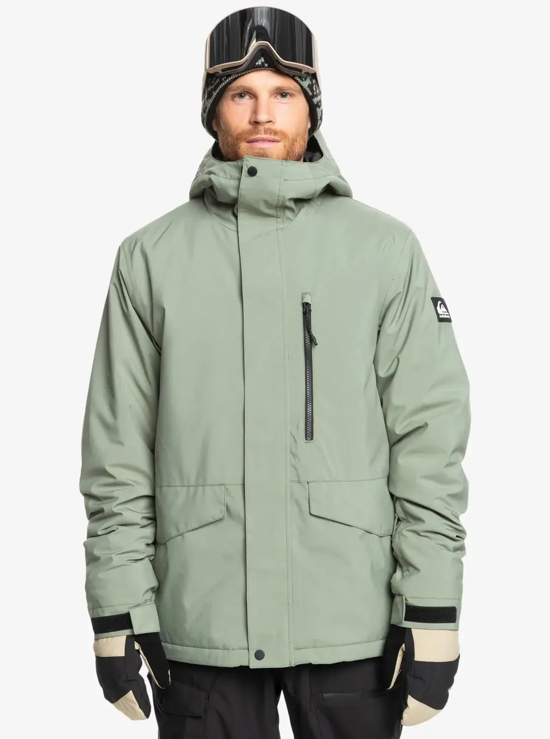 Mission Solid Ski Jacket - Sea Spray