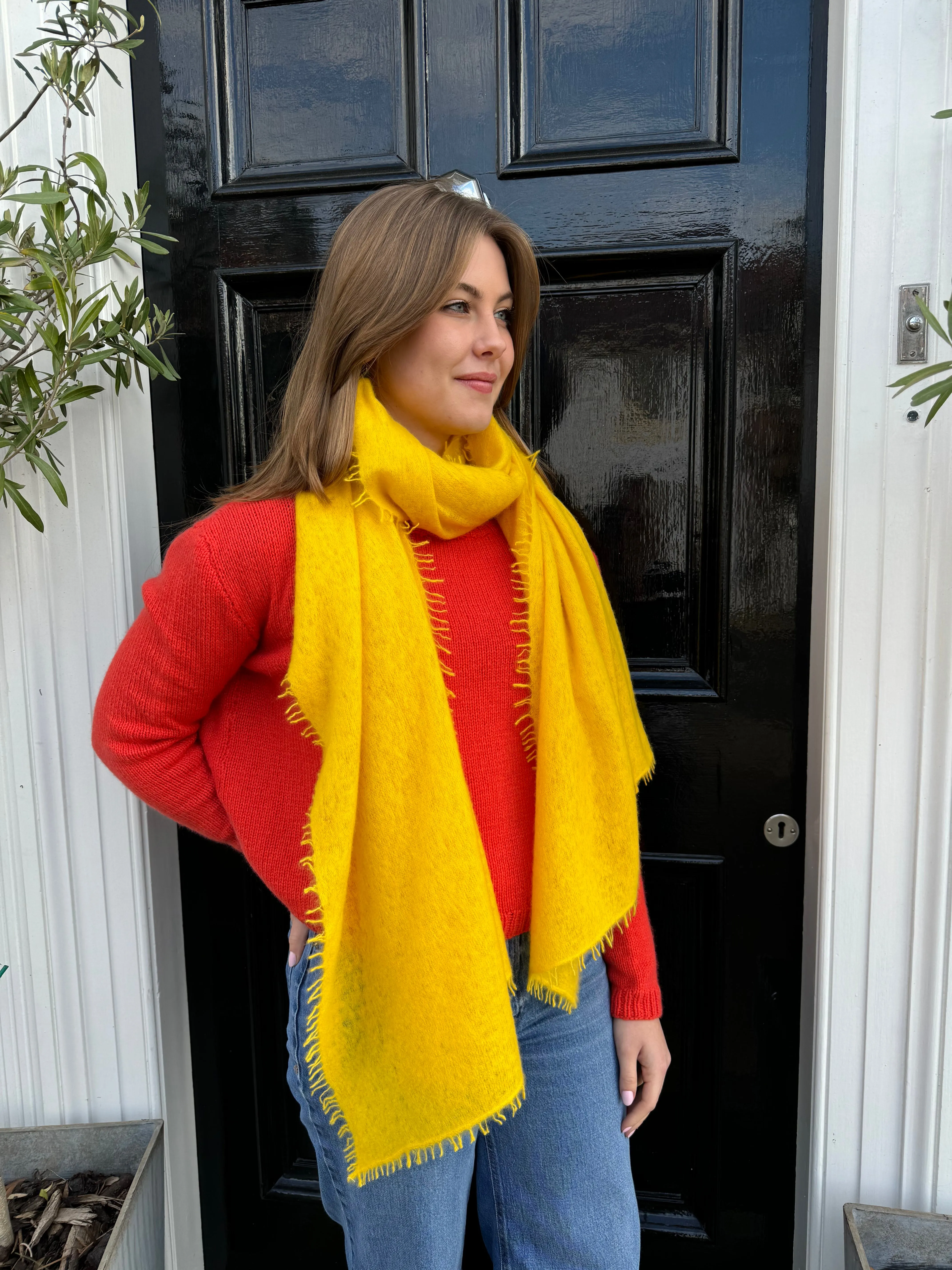 Mouleta Sunshine Cashmere Scarf