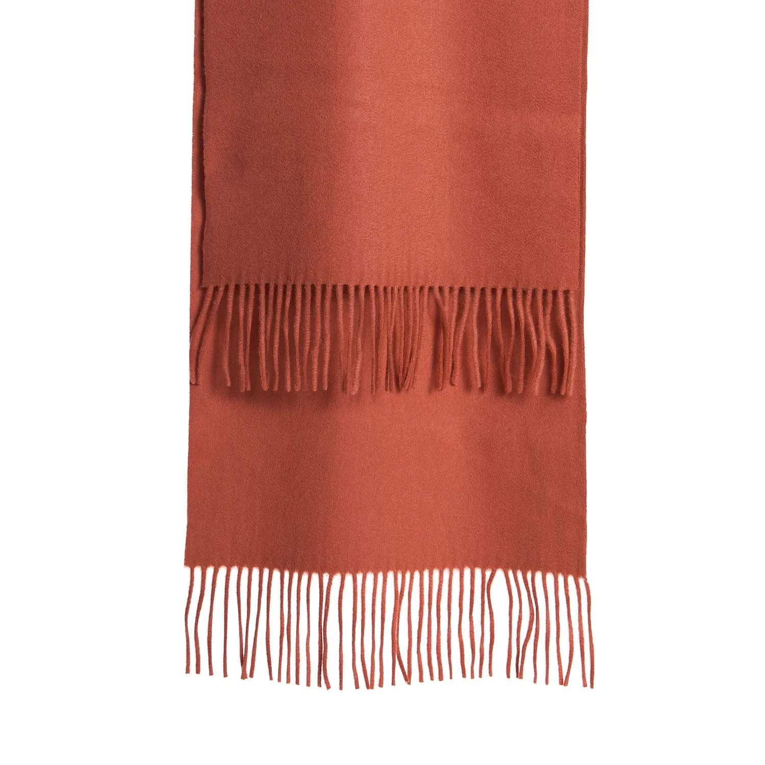 ORANGE CASHMERE SCARF