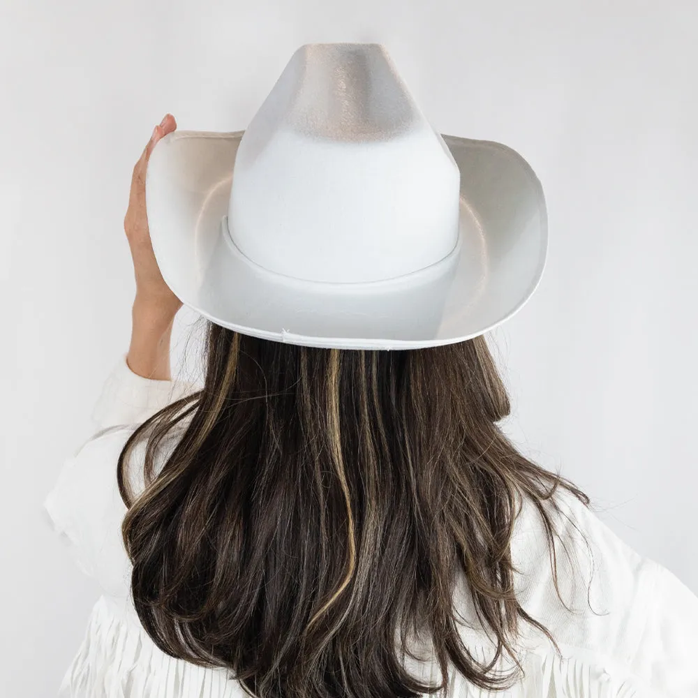 Pearl Bride Cowboy Hat