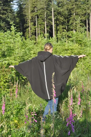 Rain Poncho - Black (REG)