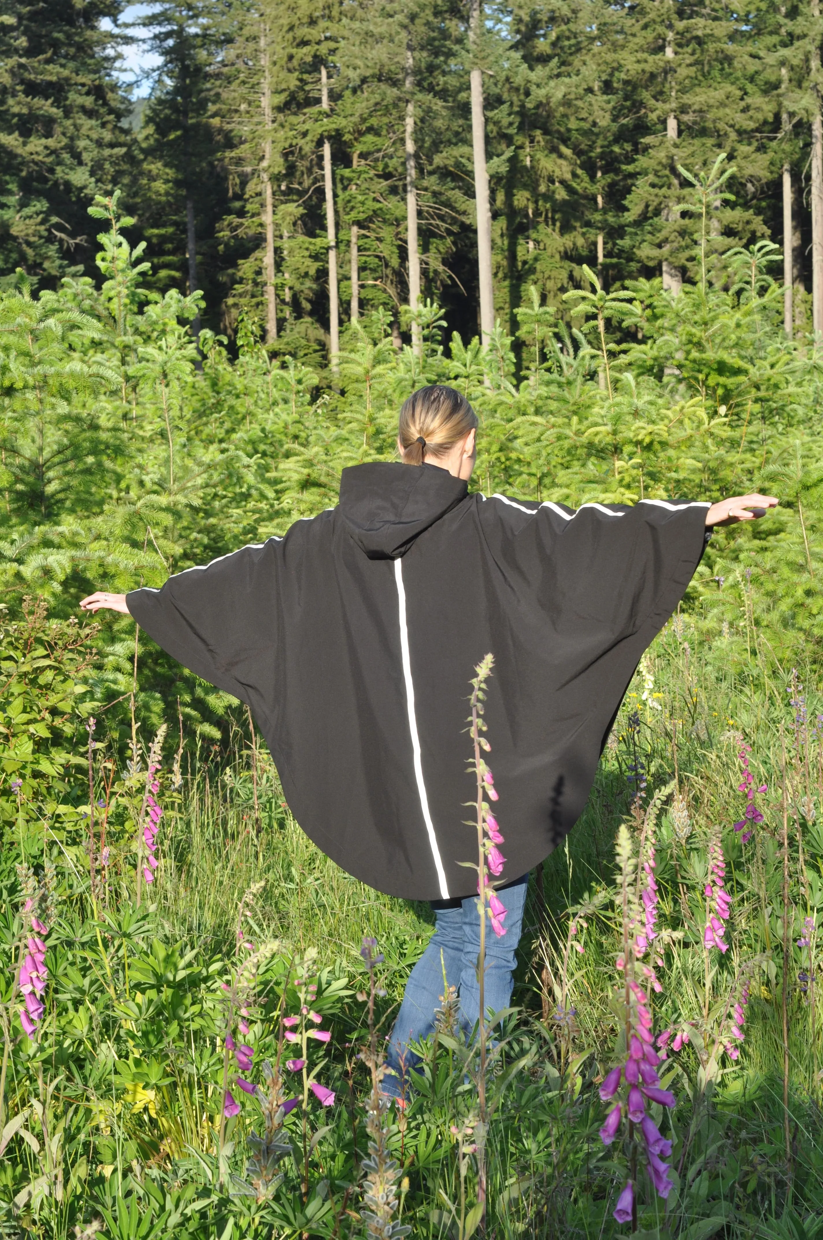 Rain Poncho - Black (REG)