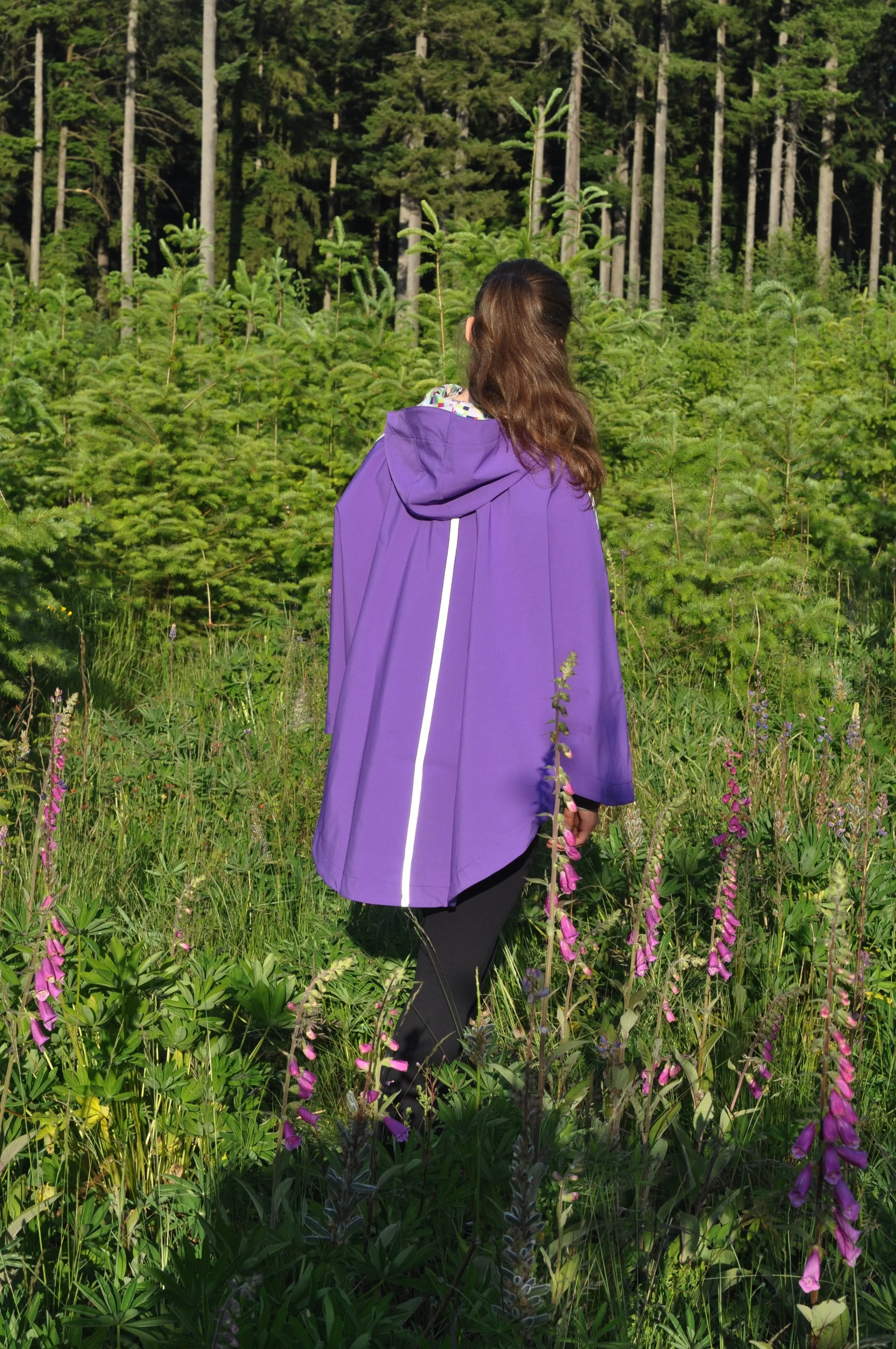 Rain Poncho - Purple (REG)