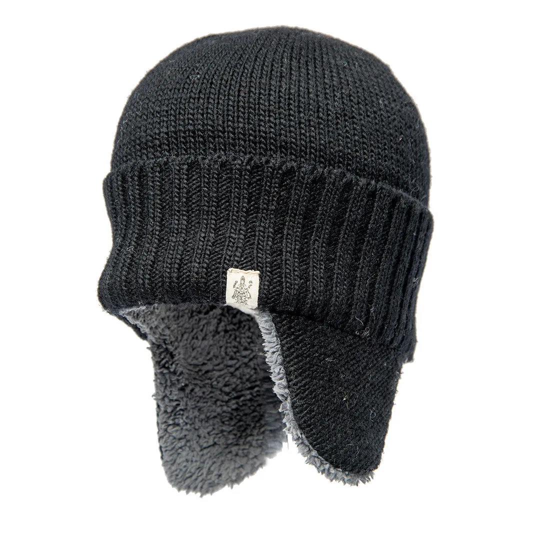 Rib Band Earflap Hat