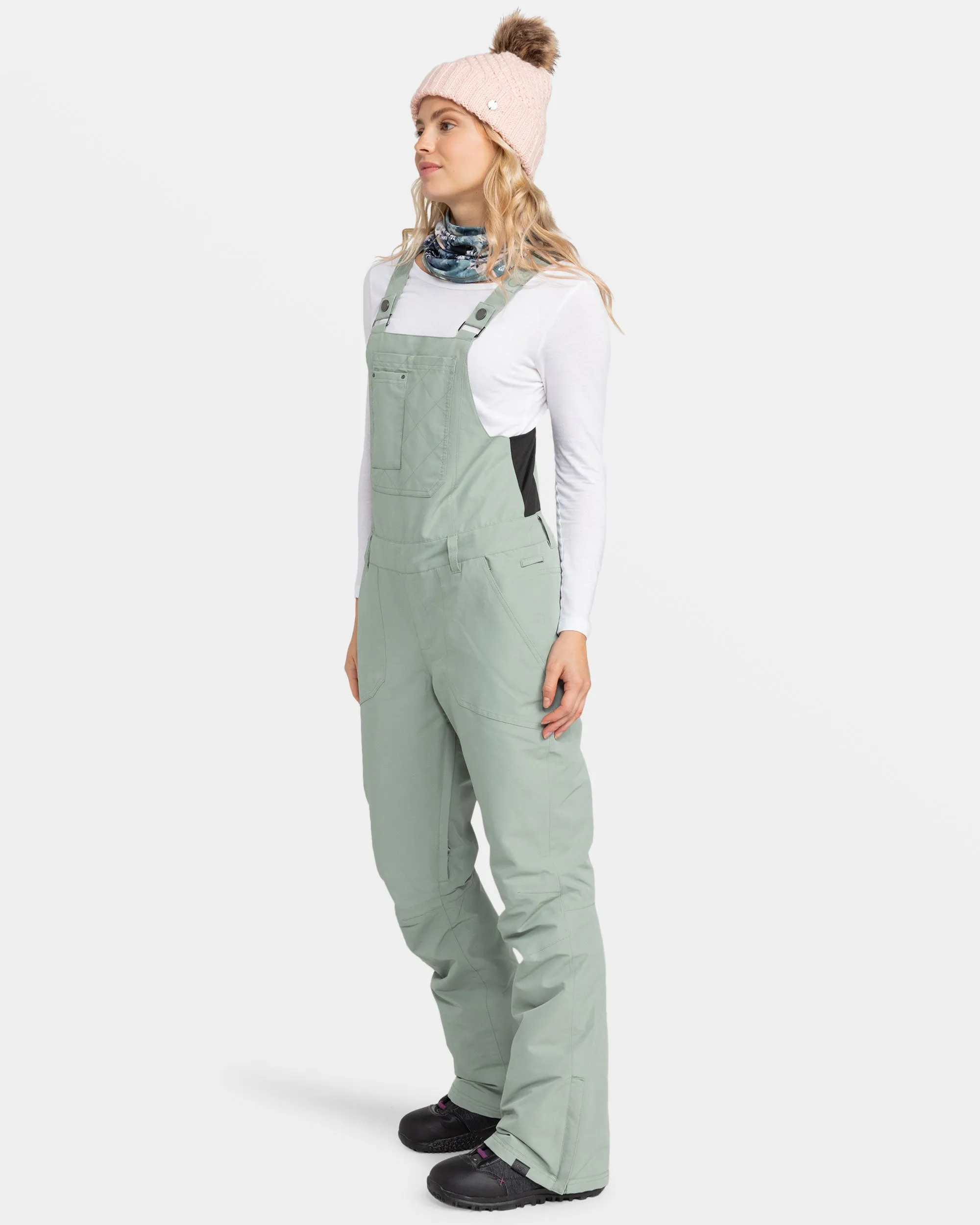 Rideout Bib Snow Pants - Lily Pad