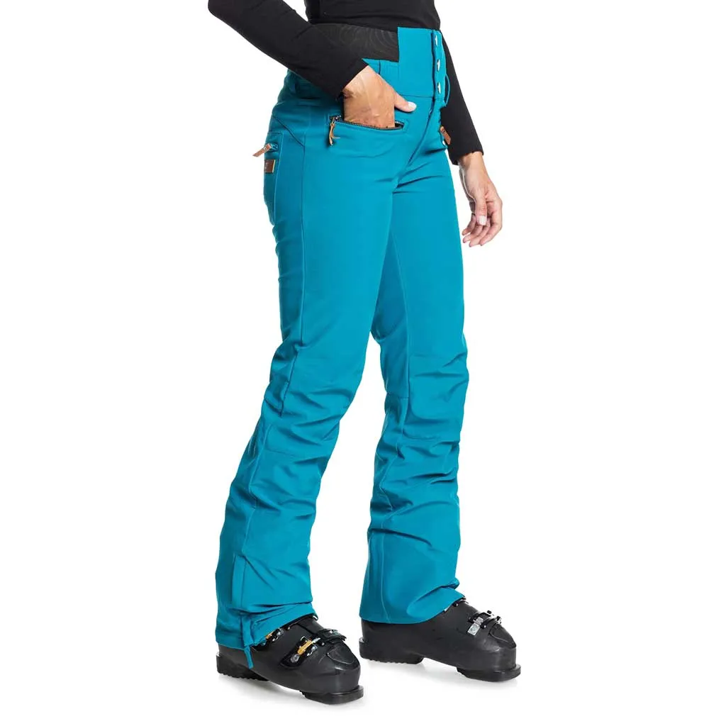 Roxy 2021 Rising High Pant - Ocean Depths