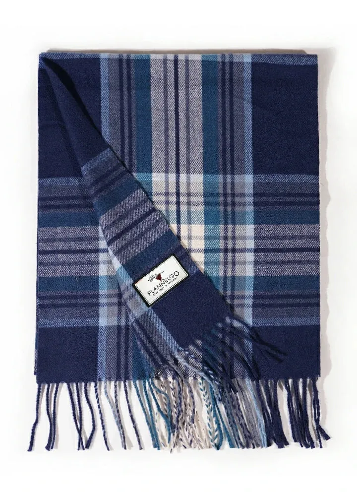 Soft Plaid Cashmere Feel Winter Scarf