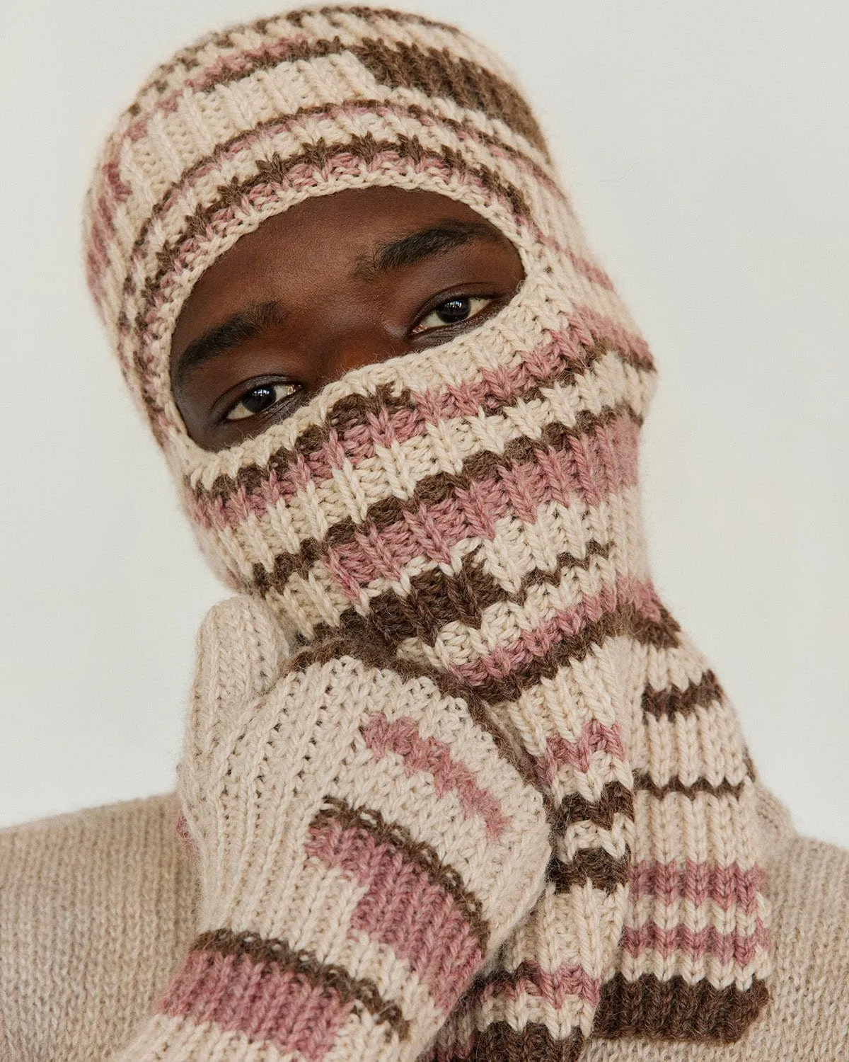 Speigas: Dawn Alpaca Wool Balaclava