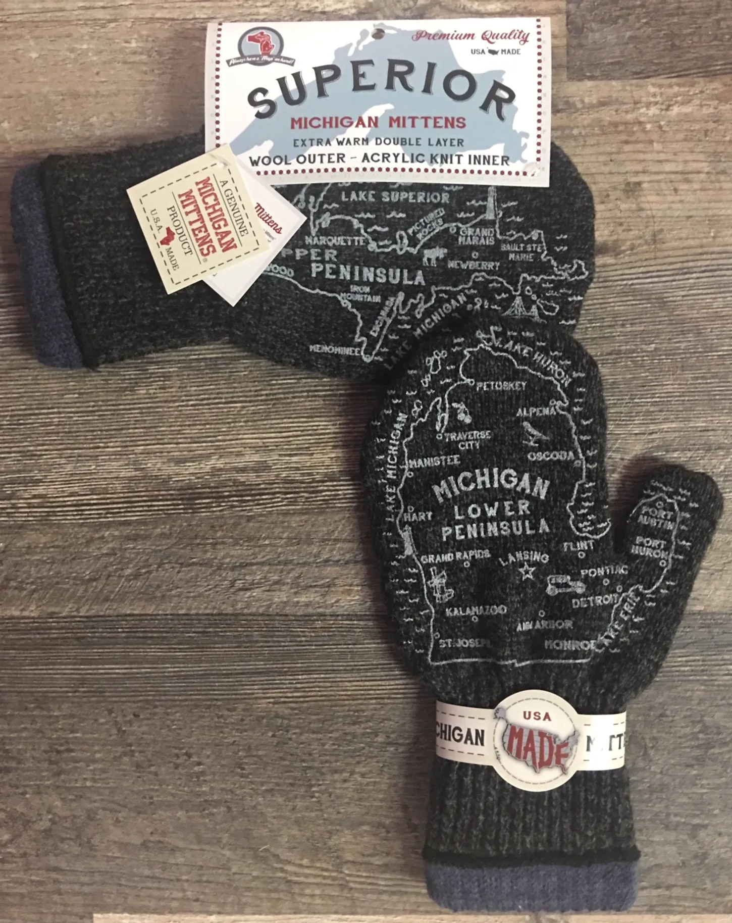 SUPERIOR MICHIGAN MITTENS