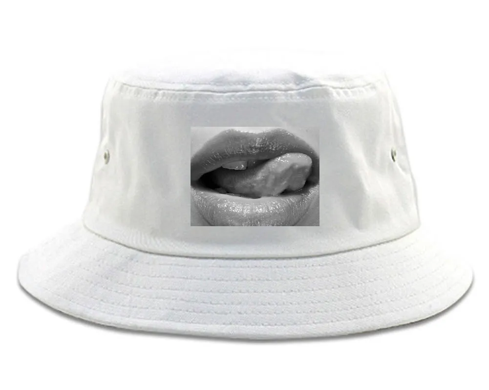 Togue Licking Lips Bucket Hat