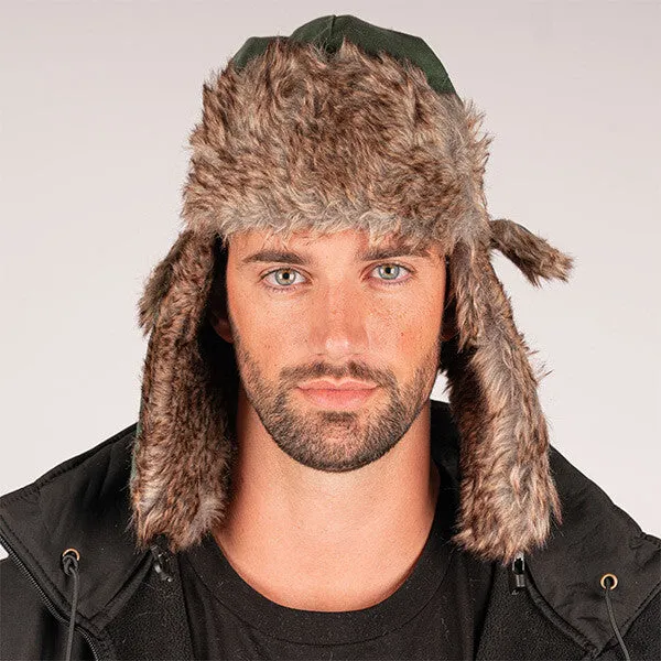 Trapper Hat | Canvas | OD Green