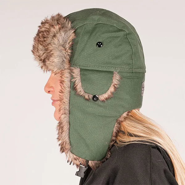 Trapper Hat | Canvas | OD Green