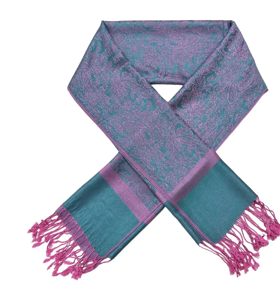 Two Toned Luxurious Pashmina Scarves