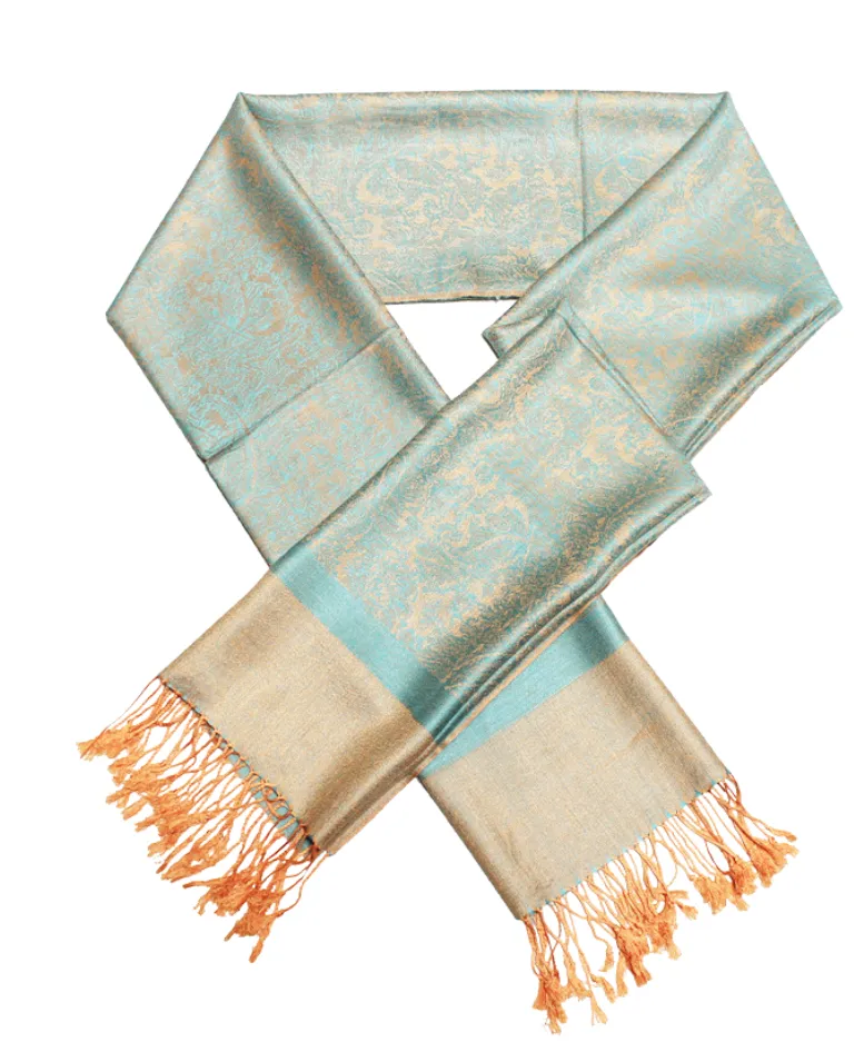 Two Toned Luxurious Pashmina Scarves