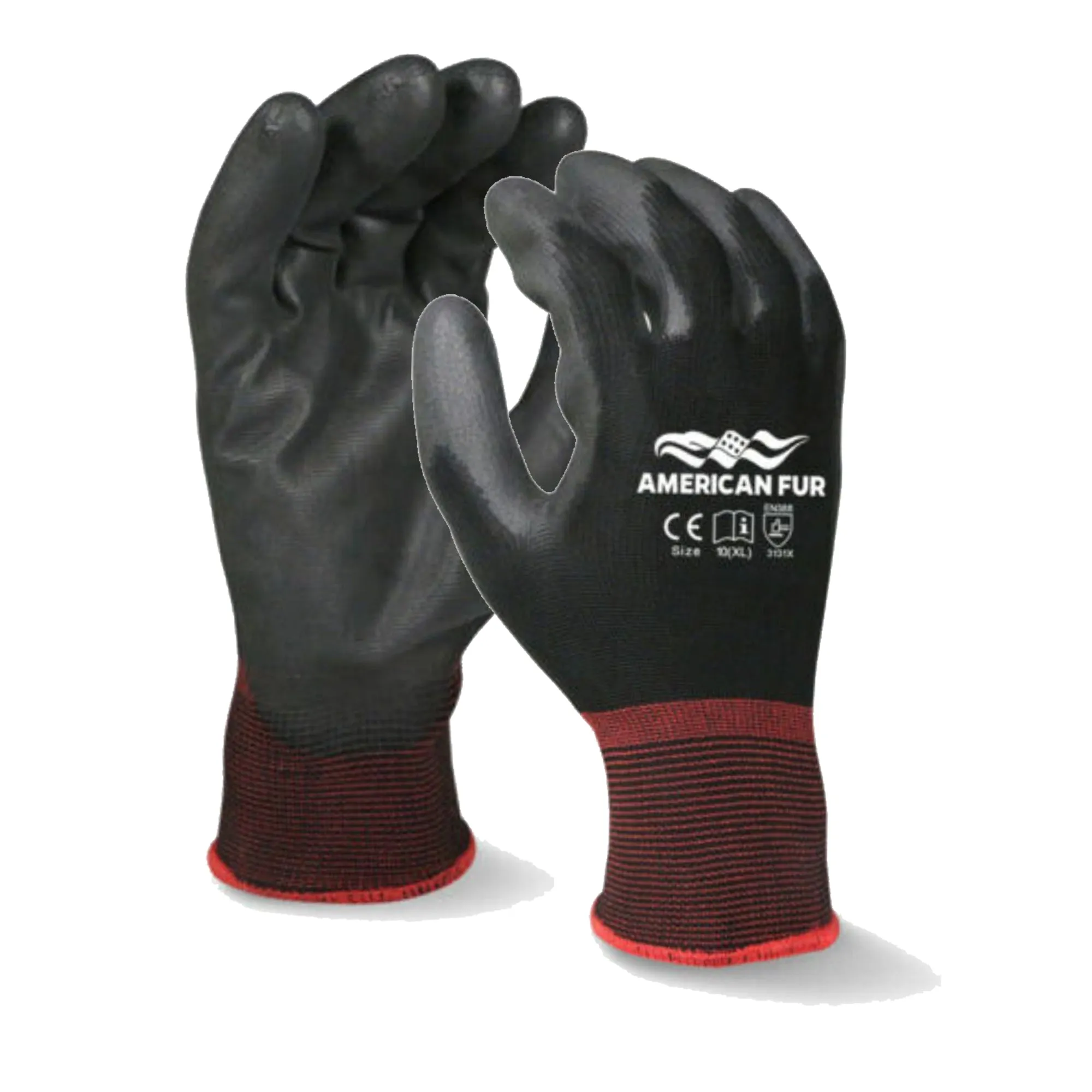 Ultra-Thin PU Palm Coated Multi-Purpose Work Gloves