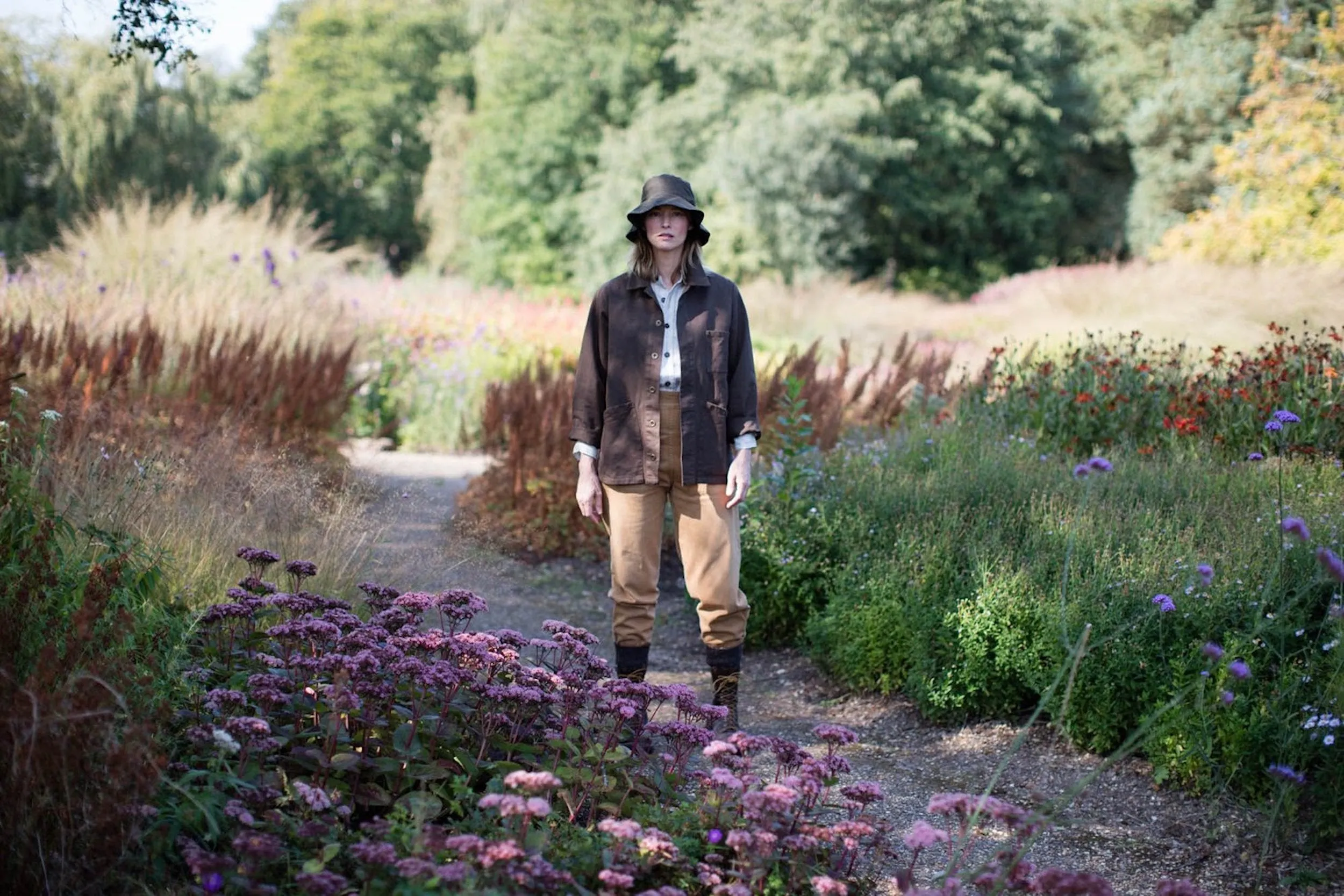 Waxed Cotton Rain Hat