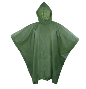 Wicked Sista Rain Poncho Khaki